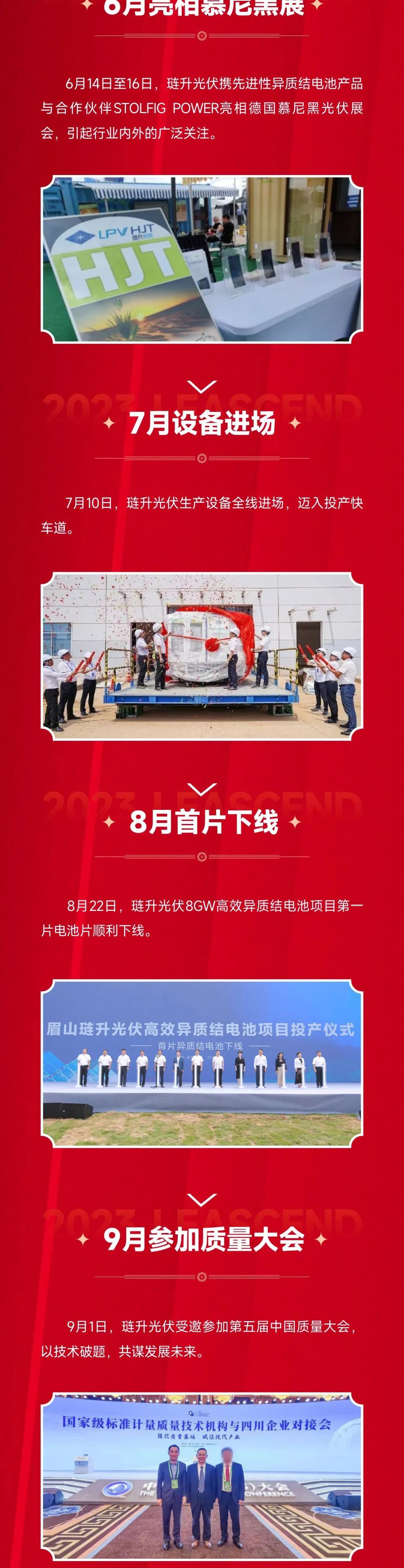 回首2023，用“异”种光芒著新时代——琏升光伏年度大事记